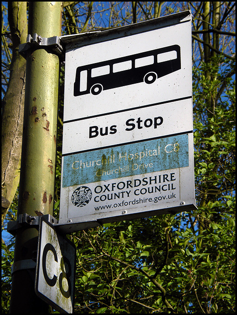 Churchill Hospital bus stop