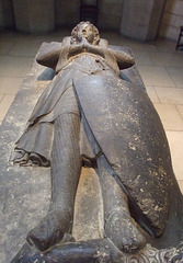 Tomb Effigy of Jean d'Alluye in the Cloisters, June 2011