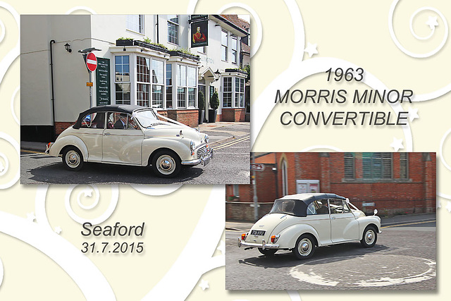1963 Morris Minor Convertible - Seaford - 31.7.2015