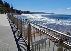 Blue Mile Pathway fence