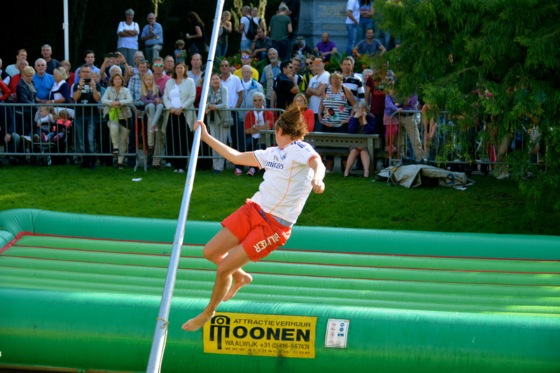 Leidens Ontzet 2014 – Fierljeppen – Fall