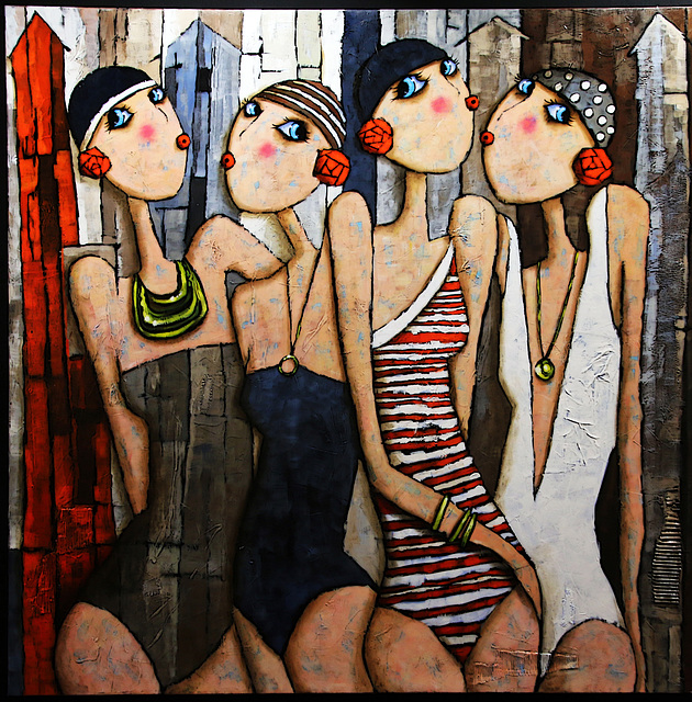 " Les Baigneuses "