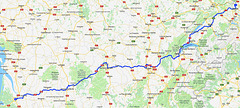 By car to Bordeaux to the Cycling tour from the Bordeaux vineyards to the Atlantic coast
