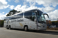 Barnett's Coaches YT19 KUH in Bury St. Edmunds - 28 Sep 2022 (P1130580)