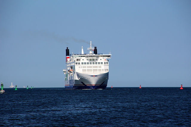 Hafeneinfahrt Warnemünde