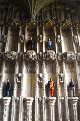 Ely cathedral and sculptures