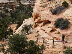 Hiking at Natural Bridges National Monument, Utah (HFF)