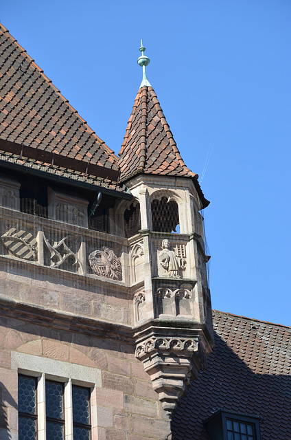 Nürnberg, Nassauer House, Inner Turret