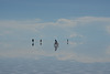 Bolivia, Salar de Uyuni, Walking on the Heaven