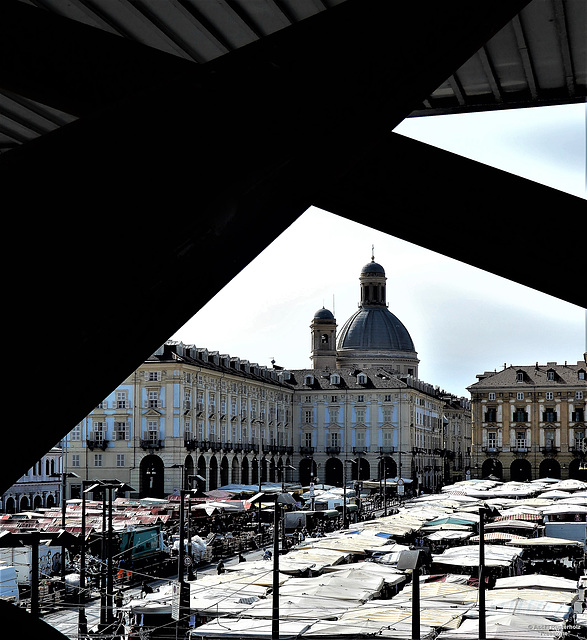 Stroll through Turin / Torino  Piemont Tour 2019  2x PiP