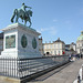 Copenhagen, The Monument to Frederik V and Frederiks Kirke