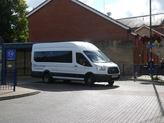 Stowmarket Minibus & Coach AV67 AEY in Bury St. Edmunds - 28 Sep 2022 (P1130593)