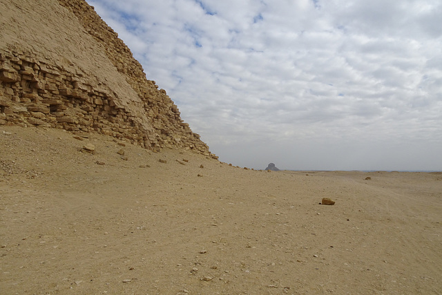 Looking Towards The Black Pyramid