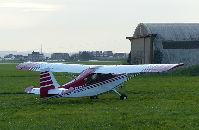 G-BDBH at Lee on Solent (1) - 16 January 2016
