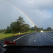 double rainbow on the way home