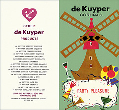 de Kuyper Cordials Booklet, c1957