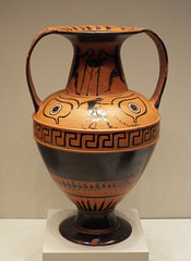 Amphora with Boxers in the Getty Villa, June 2016