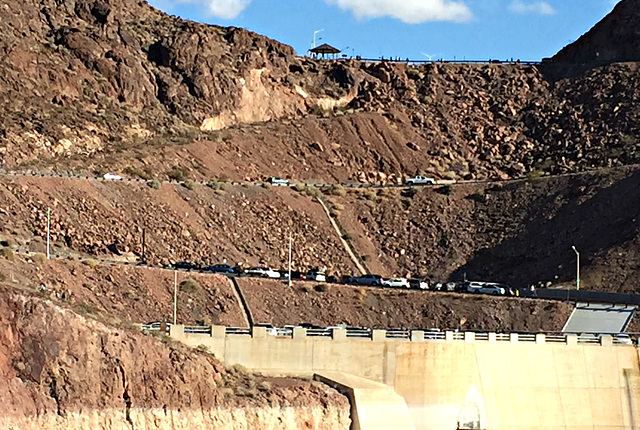 By Hoover Dam