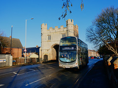 Lynx (Coastal Red) 52 (LJ53 BFU) in King’s Lynn - 14 Jan 2022 (P1100454)