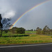 double rainbow on the way home