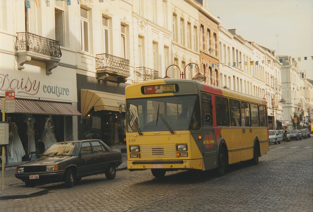 TEC Hainaut 3301 (ABB 434) in Tournai - 17 Sep 1997 TEC Hainaut 3301 (ABB 434) in Tournai - 17 Sep 1997
