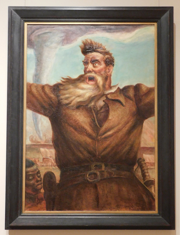 John Brown by John Steuart Curry in the Metropolitan Museum of Art, February 2020