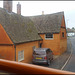 orange cob house in Buckden