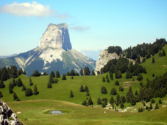 Le mont Aiguille