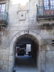 Tunnel across the Municipal Library.