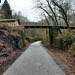 Radweg auf der ehemaligen Hespertalbahn (Essen-Fischlaken) / 4.02.2017