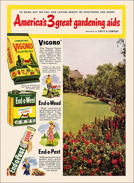 Swift/Vigoro Garden Aids Ad, 1950