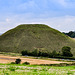 Silbury Hill Photographed from West Kennet Long Barrow
