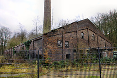 Ruine der ehemaligen Ziegelei Voßnacken (Essen) / 10.01.2021