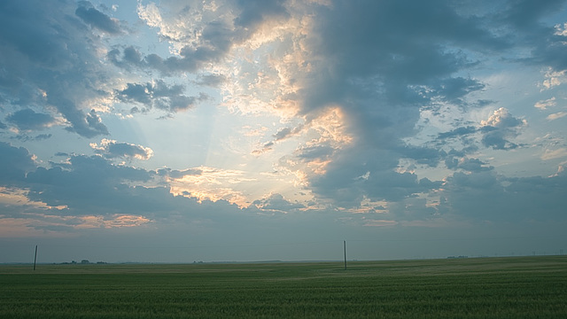 a shaft of light