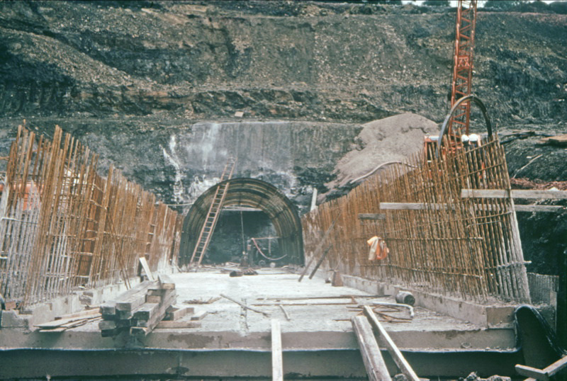 Treeton Surface Drift construction 16 June 1977