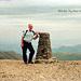 Helvellyn Trig Point, 949m (Scan from June 1994)