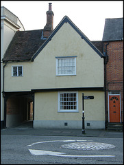 old house with yard