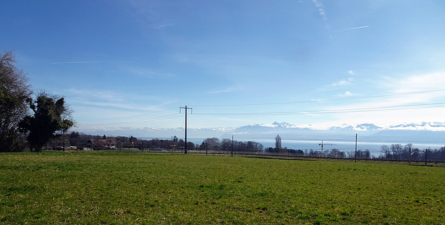 Unterwgs in der Westschweiz bei Rolle-VD