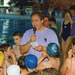 Juin 1991 , pemière compétition de natation et son trop plein émotionnel .