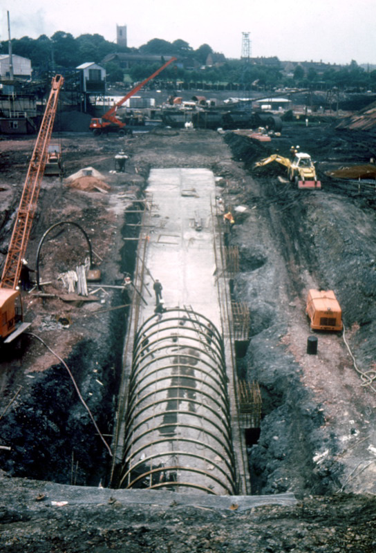 Treeton Surface Drift construction 16 June 1977