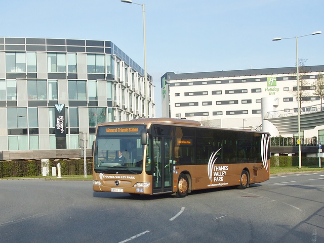 DSCF6757 Stewarts Coaches BF62 JZJ at Winnersh Triangle - 5 Apr 2017