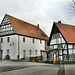 Fachwerkhäuser an der Kirche St. Stephanus (Holzwickede-Opherdicke) / 25.12.2020