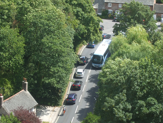 DSCF3806 Go South Coast (Excelsior) coach at Corfe Castle - 28 Jul 2018 DSCF3806 Go South Coast (Excelsior) coach at Corfe Castle - 28 Jul 2018