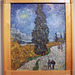 Country Road in Provence by Night by Van Gogh in the Metropolitan Museum of Art, July 2023