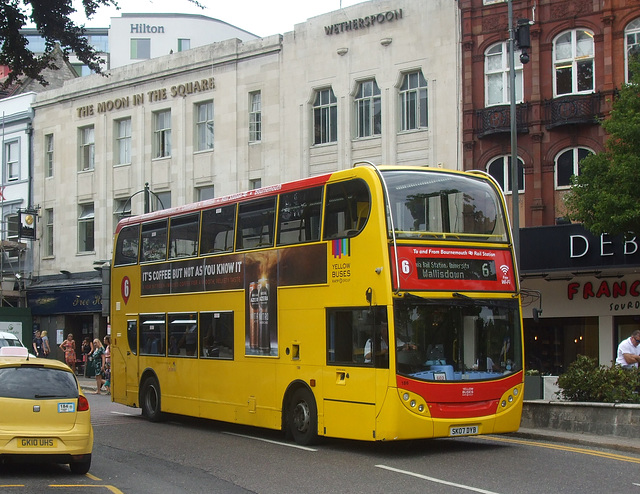 DSCF3703 Yellow Buses 194 (SK07 DYB) in Bournemouth - 27 Jul 2018 DSCF3703 Yellow Buses 194 (SK07 DYB) in Bournemouth - 27 Jul 2018