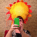 Sun headpiece in progress