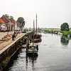 Old port of Ribe, Denmark