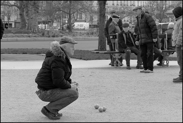 La pétanque, c'est sérieux