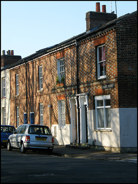 morning sunlight in Hart Street