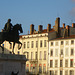 Lyon (69) 2 janvier 2009. Place Bellecour.